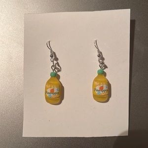 3/$20 handmade pineapple juice earrings